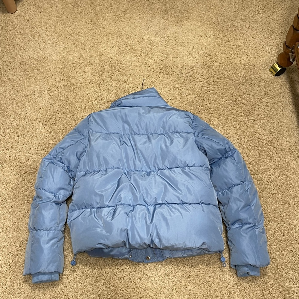 Purple Puffer Jacket - image 2